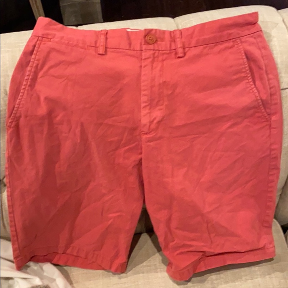 Old navy red khaki shorts